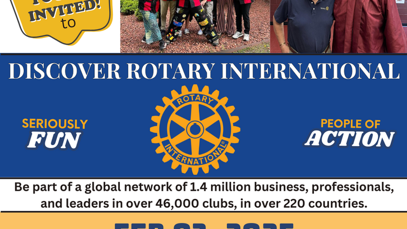 February 3rd 2025 -Discover Rotary
